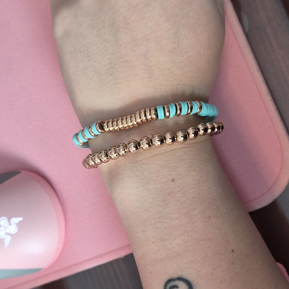 Beaded Bracelet Stack